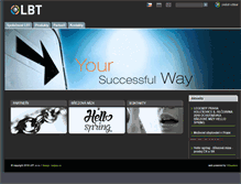 Tablet Screenshot of lbt.cz